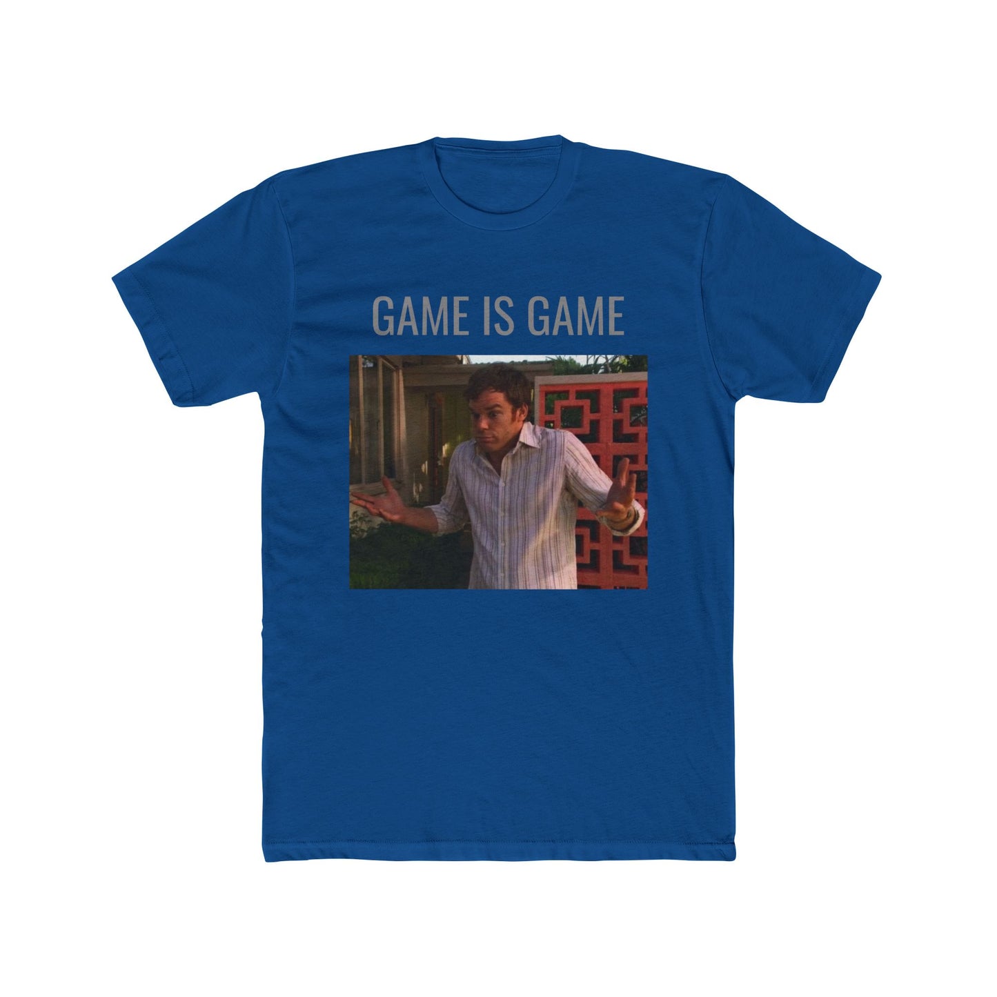 Game is Game Unisex Cotton Crew Tee, Fun Tee, Gift for Gamers, Casual Wear, Funny Tee, Game Night Outfit