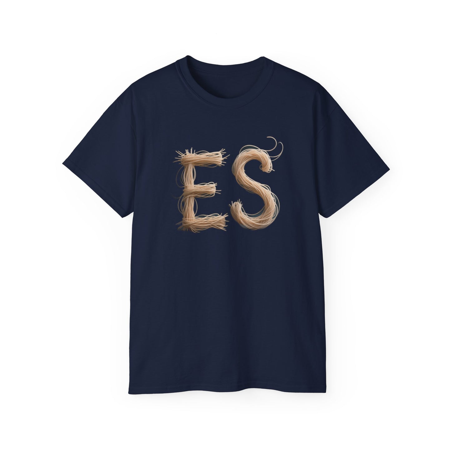 ES Snail-Inspired Unisex Tee, Fun Casual Shirt for Nature Lovers, Humor T-Shirt for Birthdays, Gifts for Friends, Organic Cotton Tee