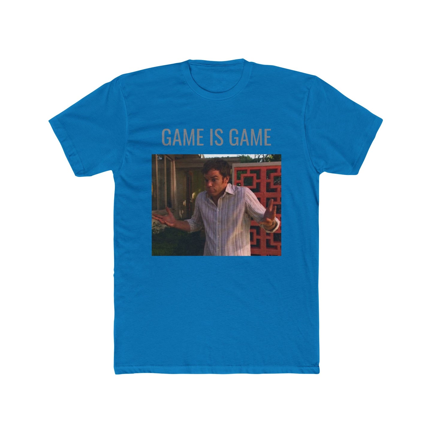 Game is Game Unisex Cotton Crew Tee, Fun Tee, Gift for Gamers, Casual Wear, Funny Tee, Game Night Outfit