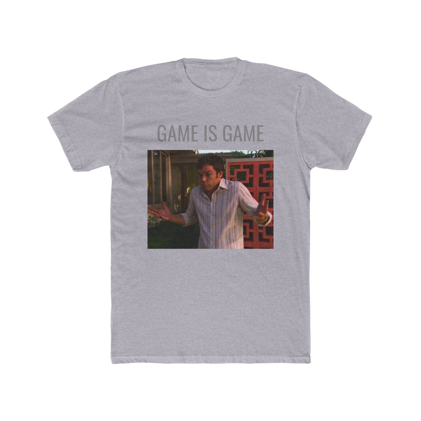Game is Game Unisex Cotton Crew Tee, Fun Tee, Gift for Gamers, Casual Wear, Funny Tee, Game Night Outfit