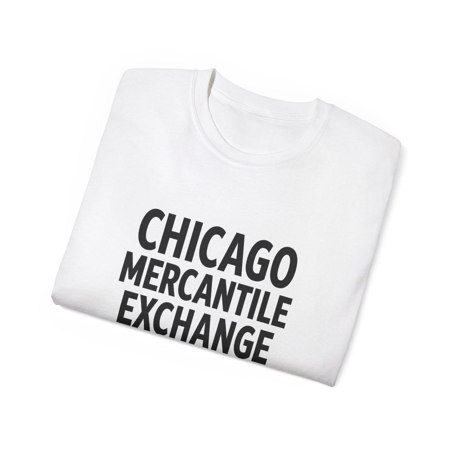 Chicago Mercantile Exchange Tee - Unisex Ultra Cotton Shirt, Casual Wear, Gift for Traders, Vintage Style, Daily Comfort