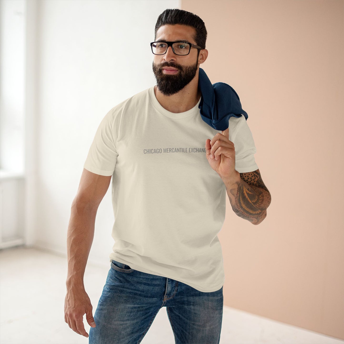 Chicago Mercantile Exchange Giga Chad Finance Bro Trading Douchebag Tee Chic Graphic Tee, Comfortable Streetwear, Perfect Casual Wear, Summer Essential, Gift for Friends