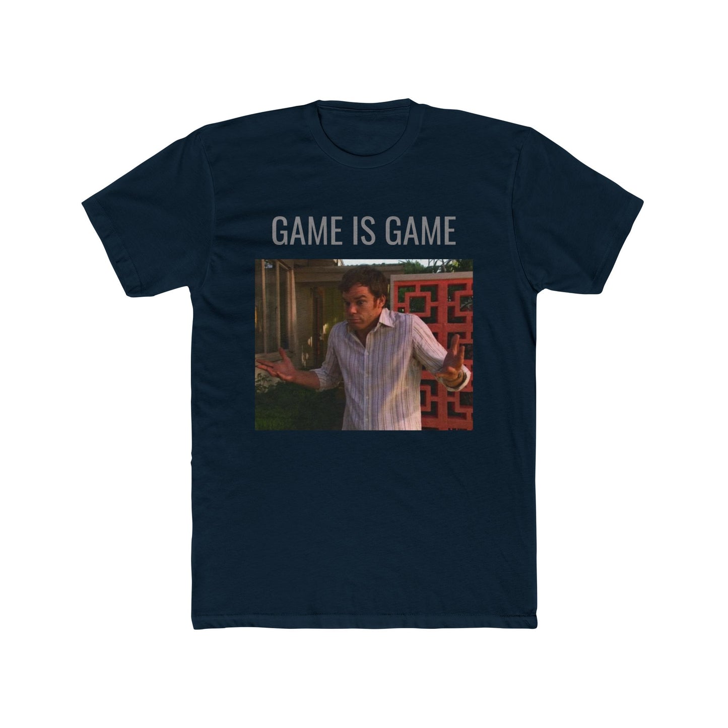 Game is Game Unisex Cotton Crew Tee, Fun Tee, Gift for Gamers, Casual Wear, Funny Tee, Game Night Outfit