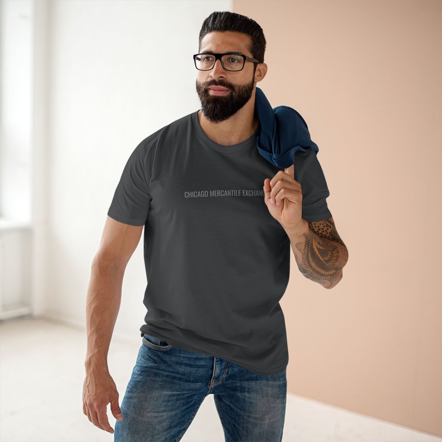 Chicago Mercantile Exchange Giga Chad Finance Bro Trading Douchebag Tee Chic Graphic Tee, Comfortable Streetwear, Perfect Casual Wear, Summer Essential, Gift for Friends