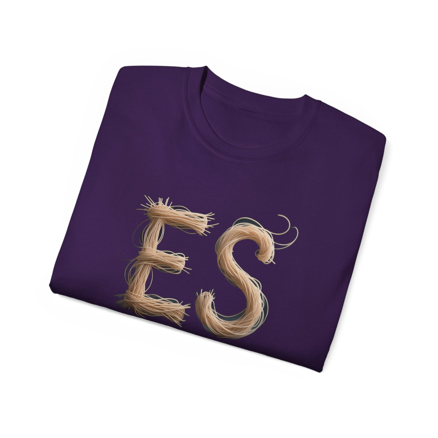 ES Snail-Inspired Unisex Tee, Fun Casual Shirt for Nature Lovers, Humor T-Shirt for Birthdays, Gifts for Friends, Organic Cotton Tee