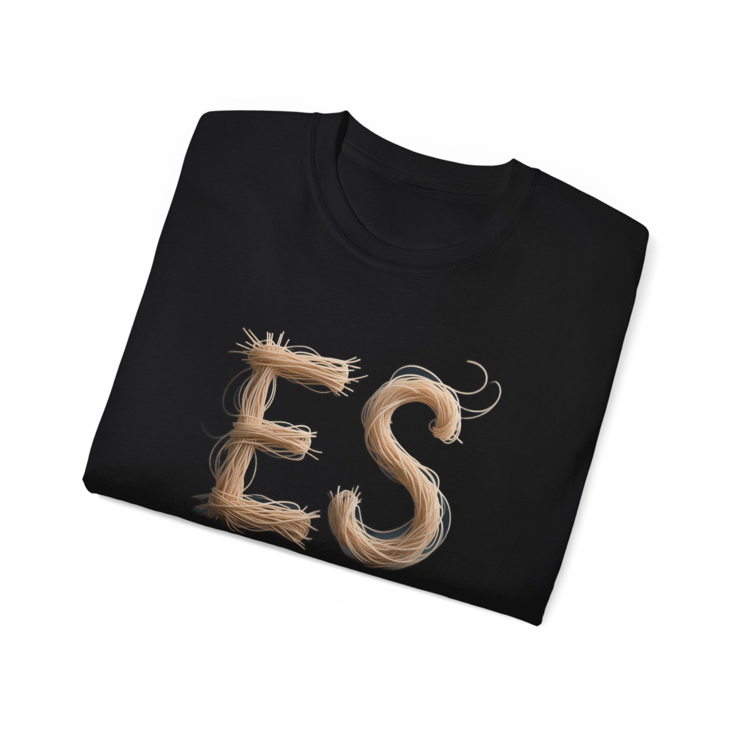ES Snail-Inspired Unisex Tee, Fun Casual Shirt for Nature Lovers, Humor T-Shirt for Birthdays, Gifts for Friends, Organic Cotton Tee