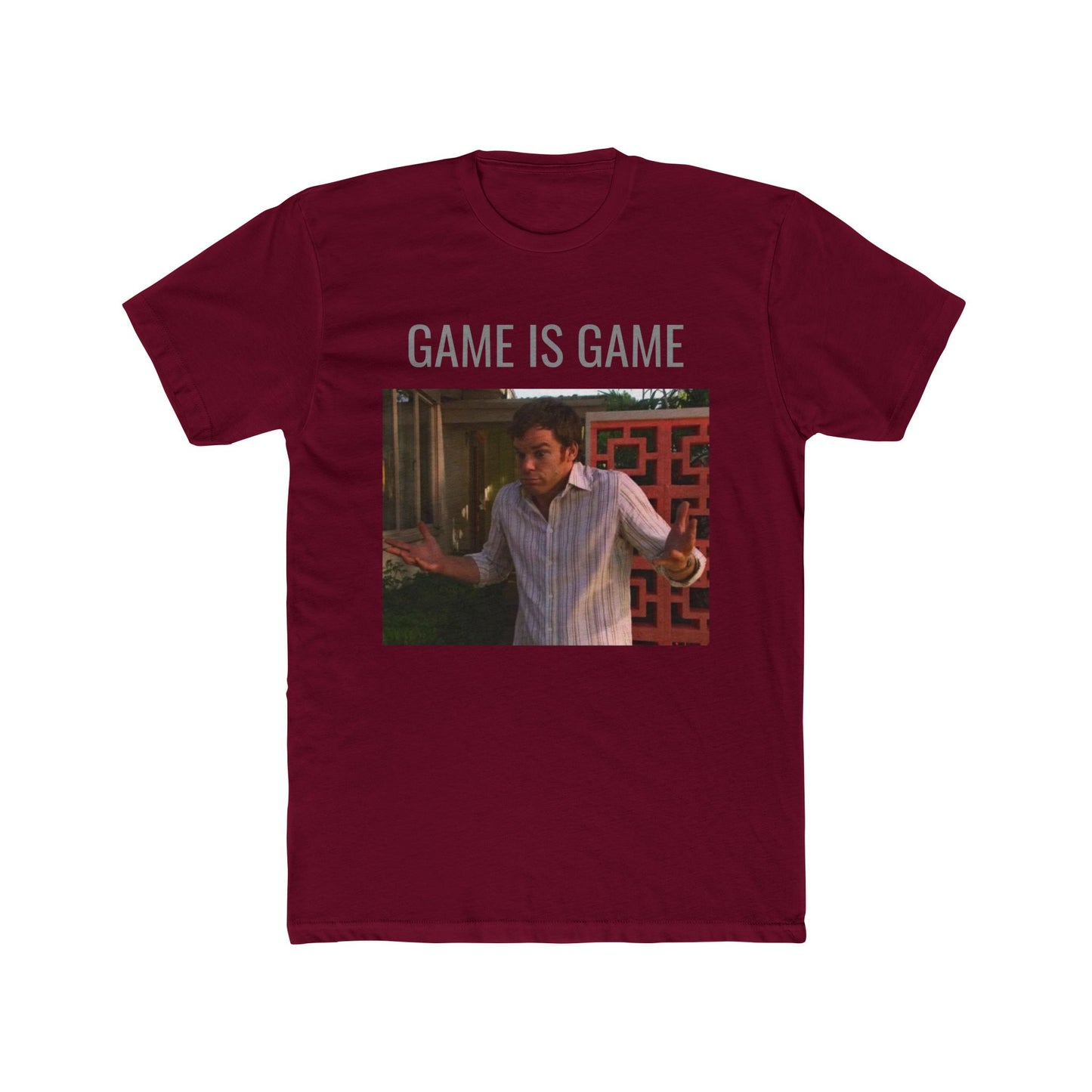 Game is Game Unisex Cotton Crew Tee, Fun Tee, Gift for Gamers, Casual Wear, Funny Tee, Game Night Outfit