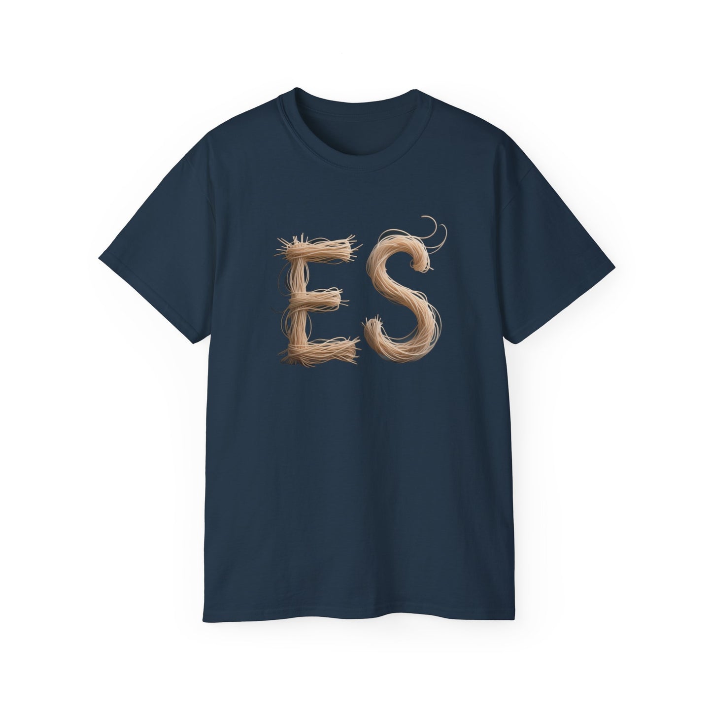 ES Snail-Inspired Unisex Tee, Fun Casual Shirt for Nature Lovers, Humor T-Shirt for Birthdays, Gifts for Friends, Organic Cotton Tee
