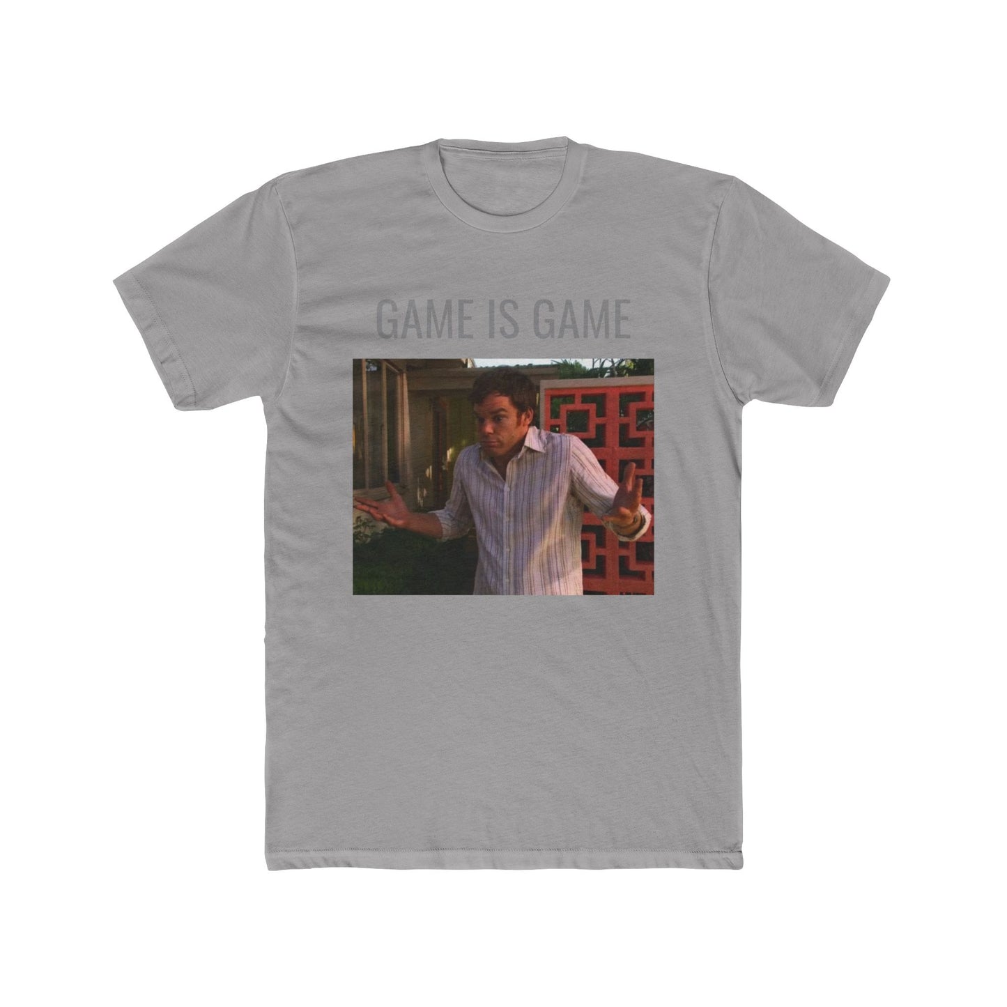 Game is Game Unisex Cotton Crew Tee, Fun Tee, Gift for Gamers, Casual Wear, Funny Tee, Game Night Outfit