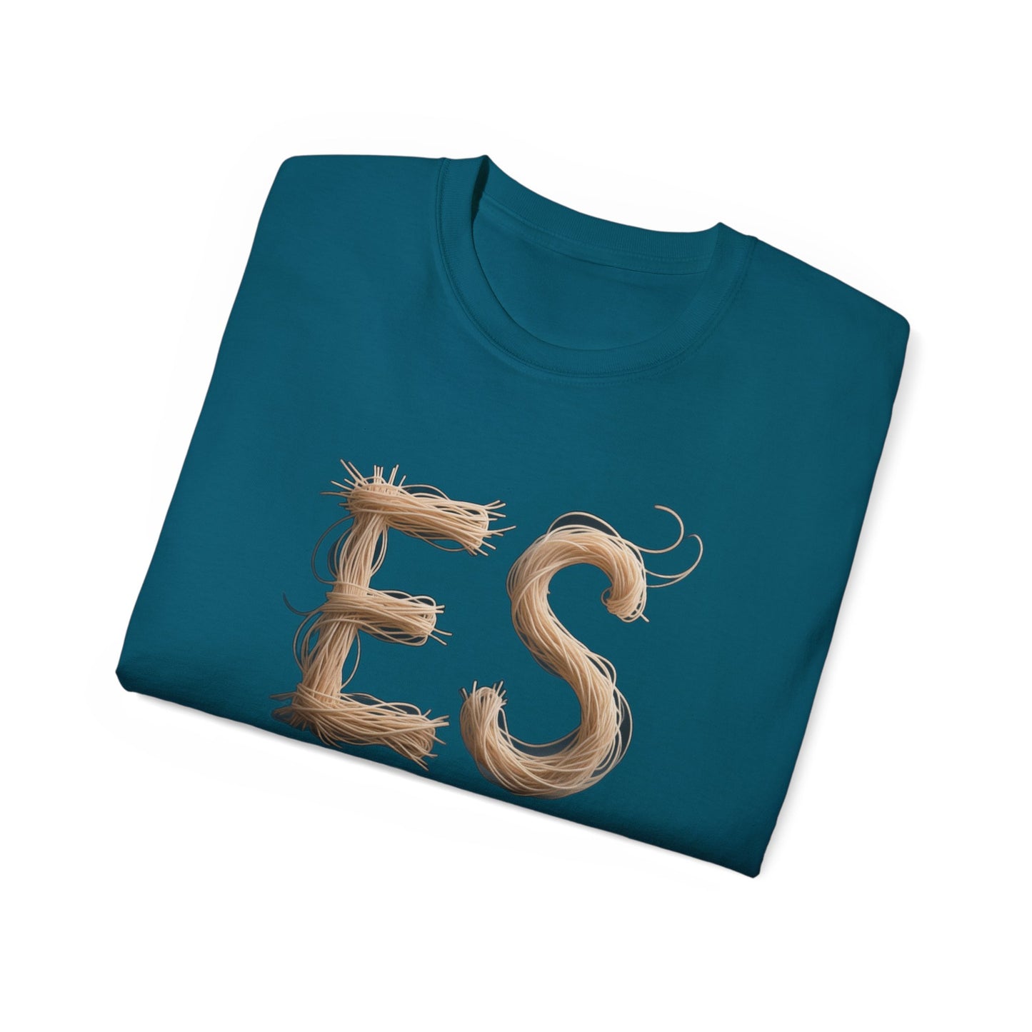ES Snail-Inspired Unisex Tee, Fun Casual Shirt for Nature Lovers, Humor T-Shirt for Birthdays, Gifts for Friends, Organic Cotton Tee
