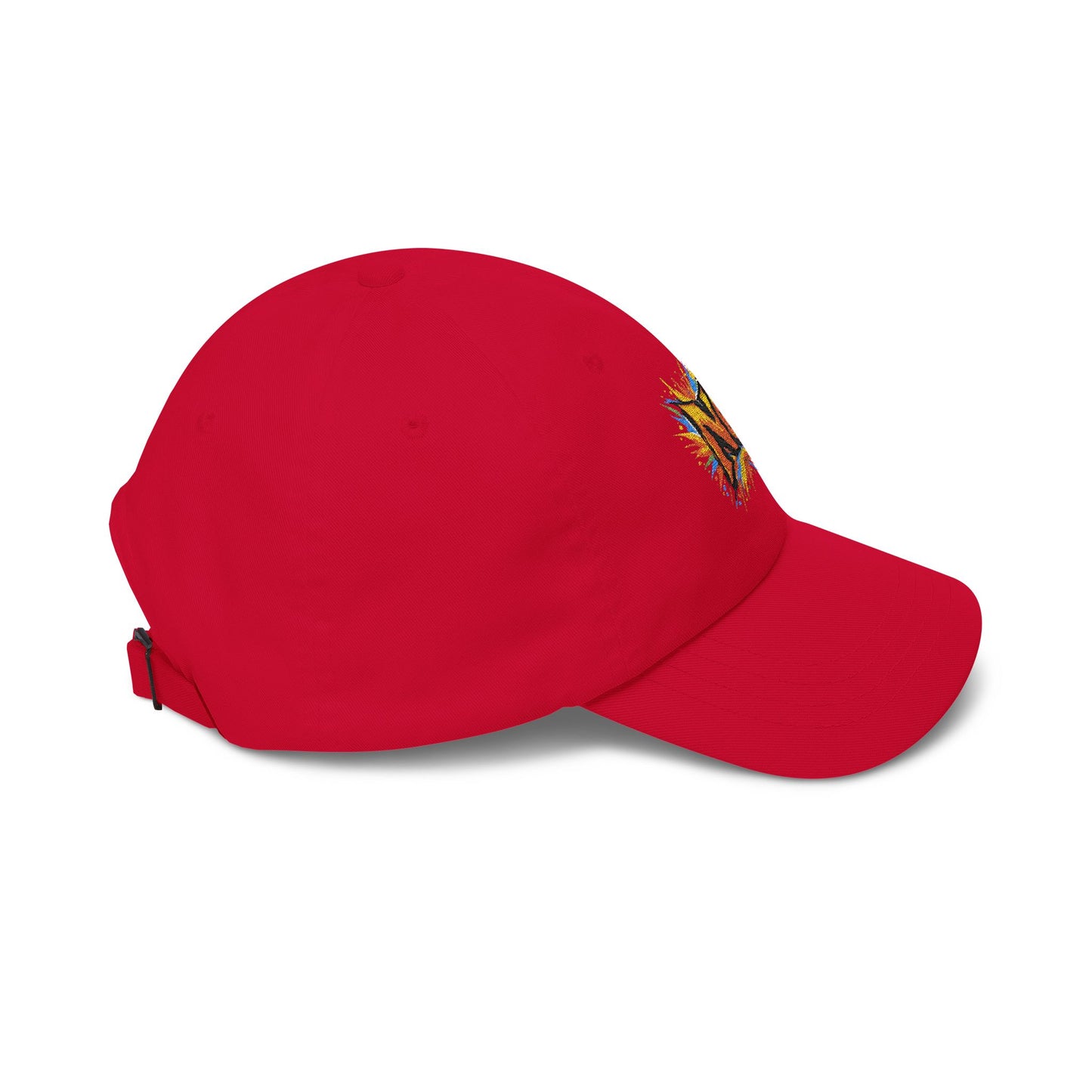 Dad Cap — Colorful 'NQ' Graffiti Embroidered Baseball Hat