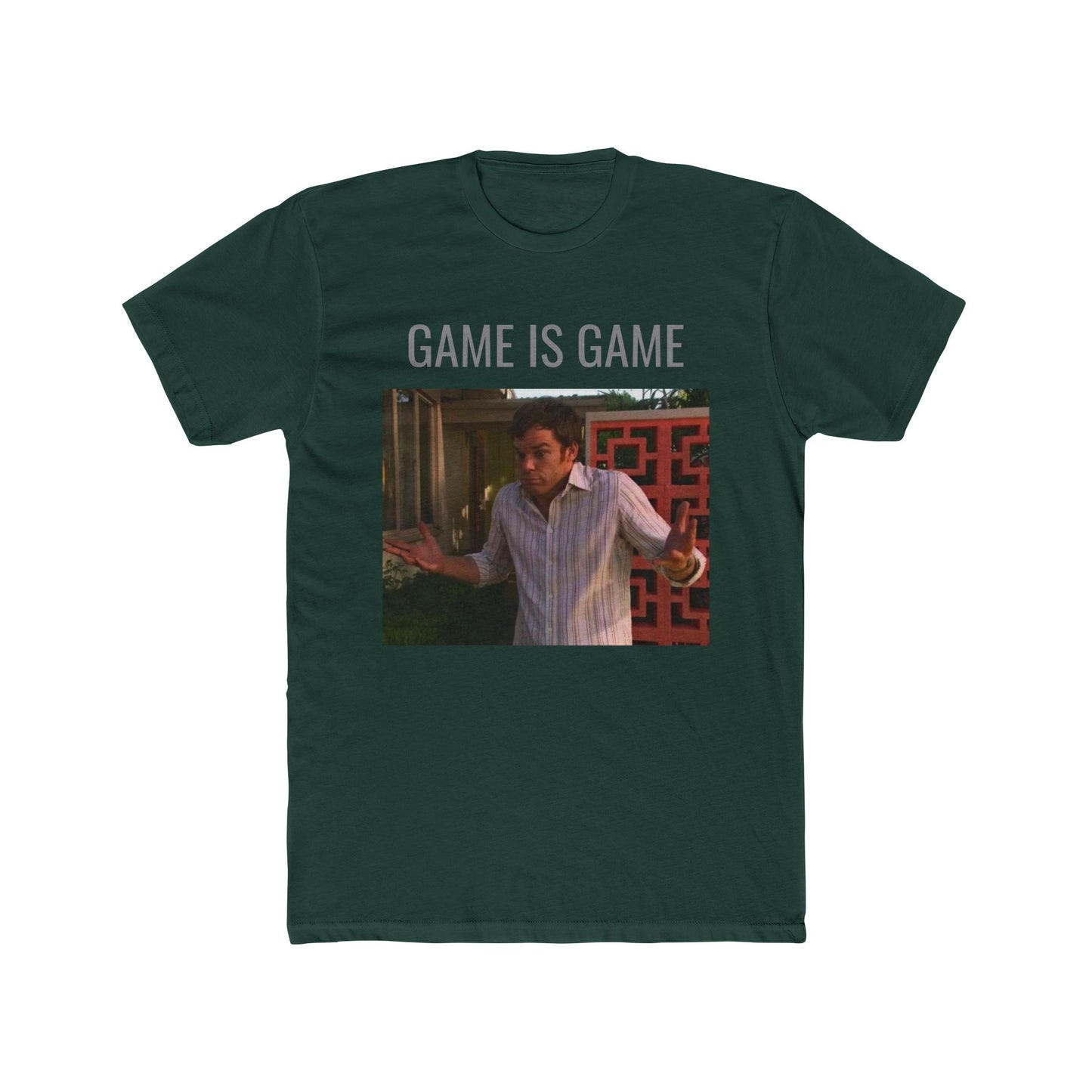Game is Game Unisex Cotton Crew Tee, Fun Tee, Gift for Gamers, Casual Wear, Funny Tee, Game Night Outfit