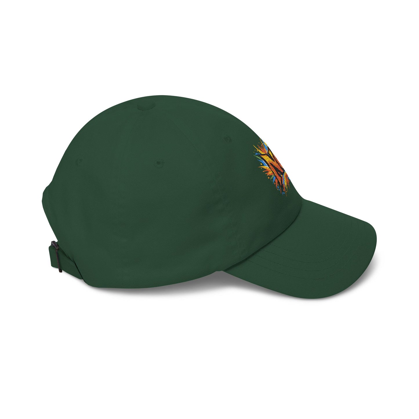 Dad Cap — Colorful 'NQ' Graffiti Embroidered Baseball Hat