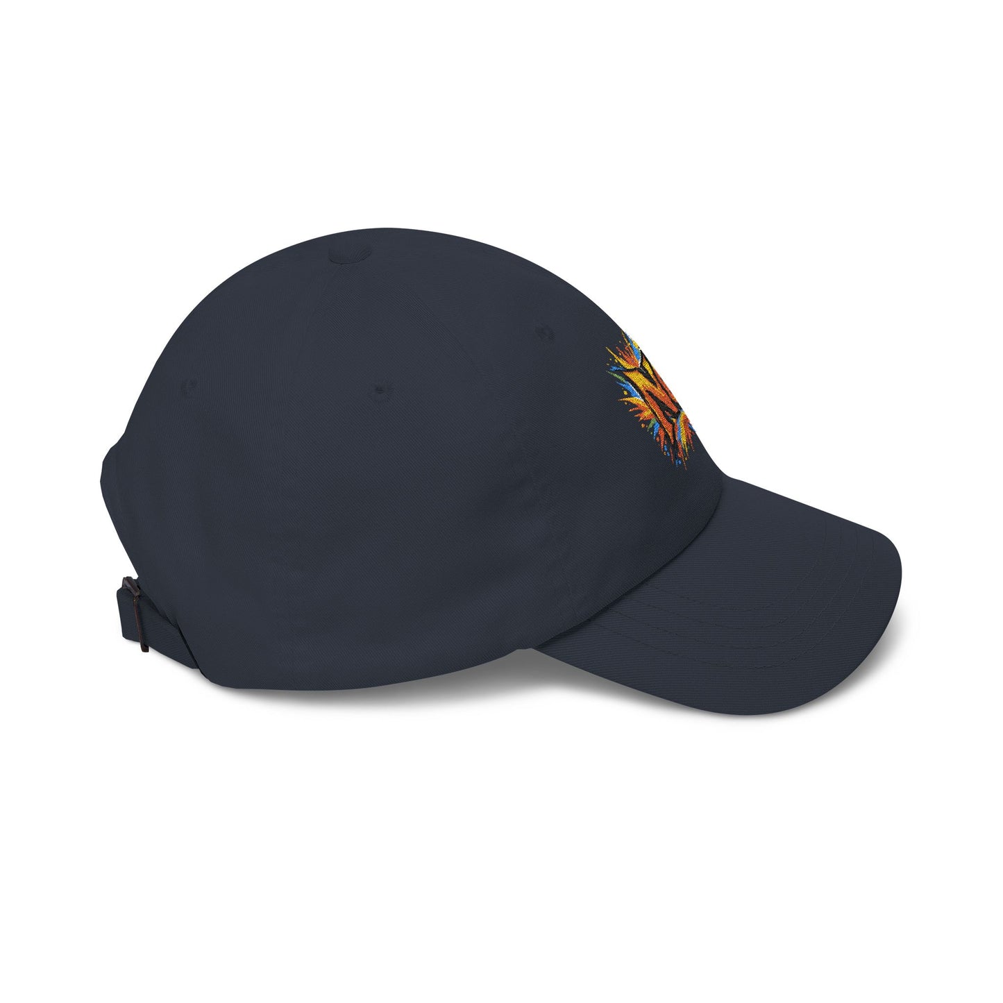 Dad Cap — Colorful 'NQ' Graffiti Embroidered Baseball Hat