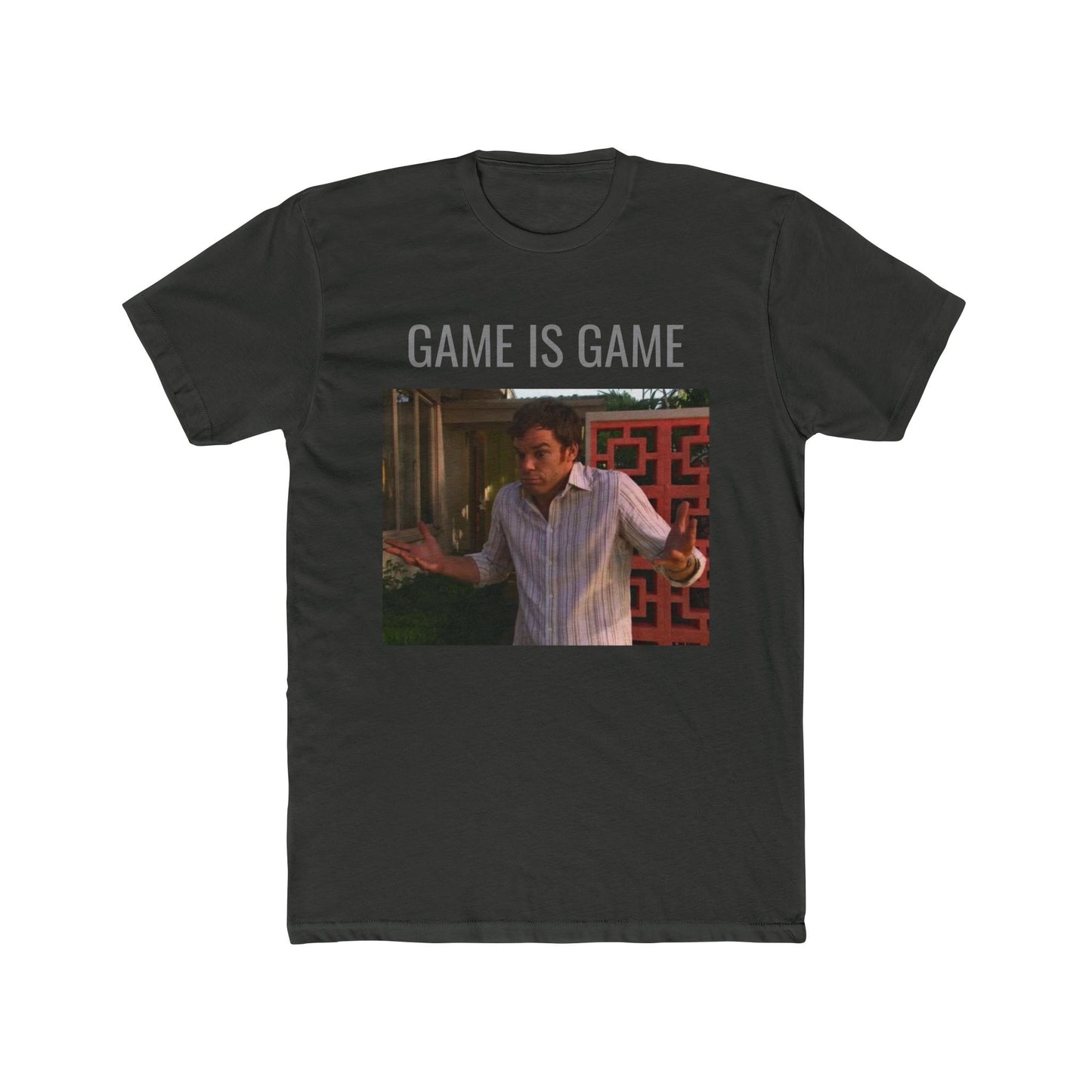 Game is Game Unisex Cotton Crew Tee, Fun Tee, Gift for Gamers, Casual Wear, Funny Tee, Game Night Outfit