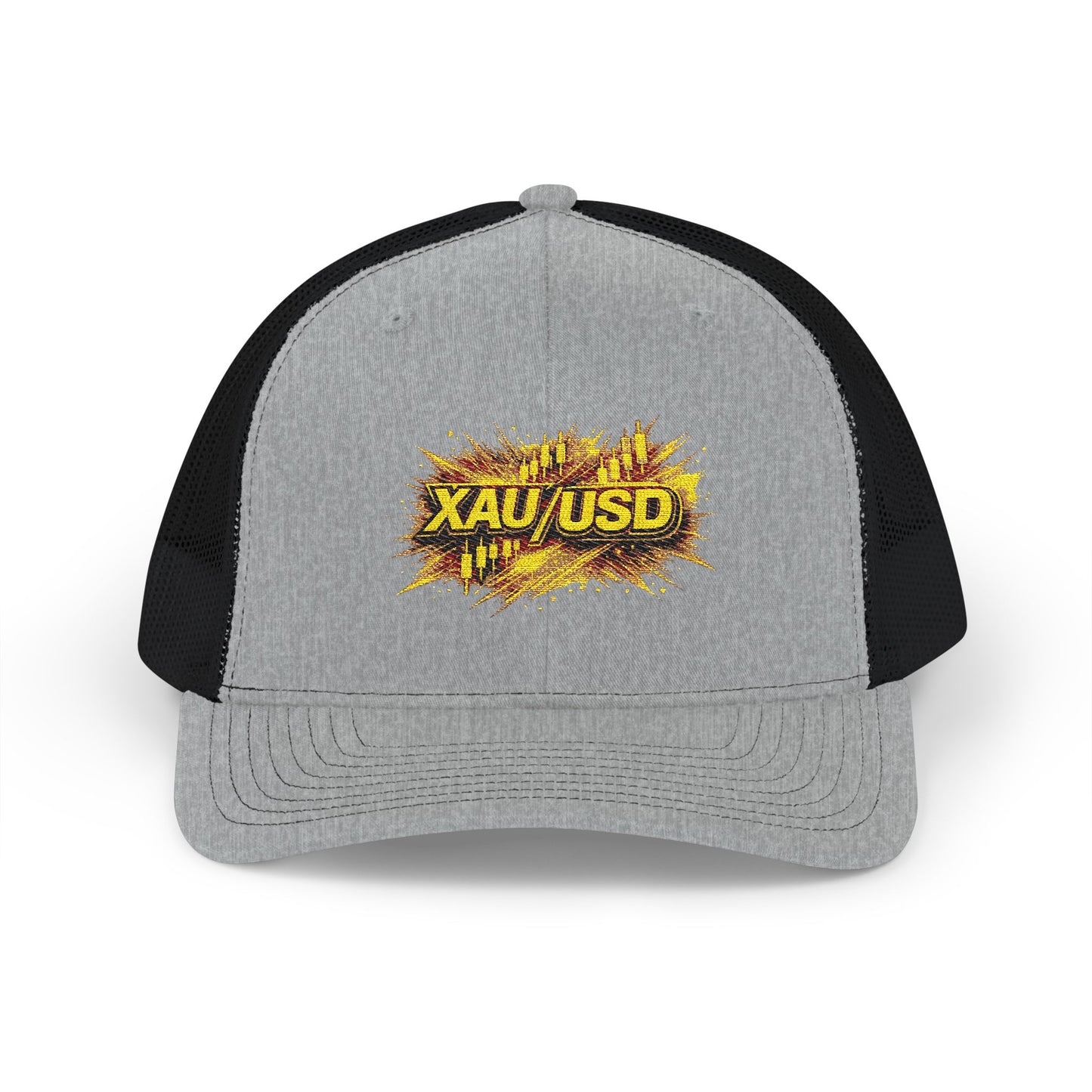 XAU/USD Gold Rush Snapback Trucker Cap (Embroidered)
