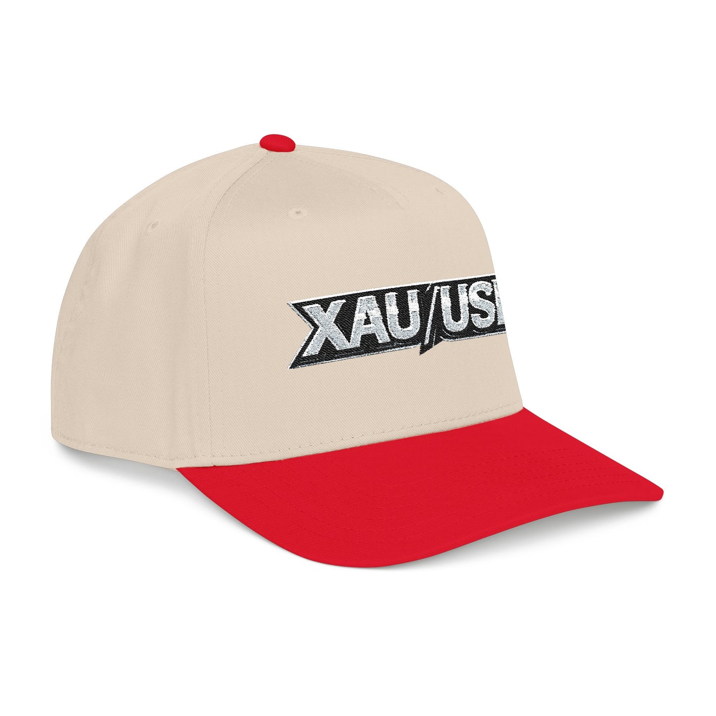 XAU/USD Embroidered Baseball Cap — Gold Trader Currency Logo Hat
