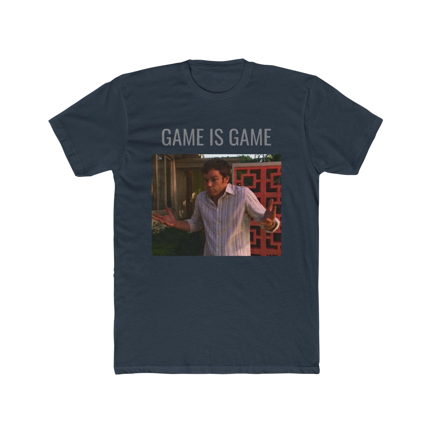 Game is Game Unisex Cotton Crew Tee, Fun Tee, Gift for Gamers, Casual Wear, Funny Tee, Game Night Outfit