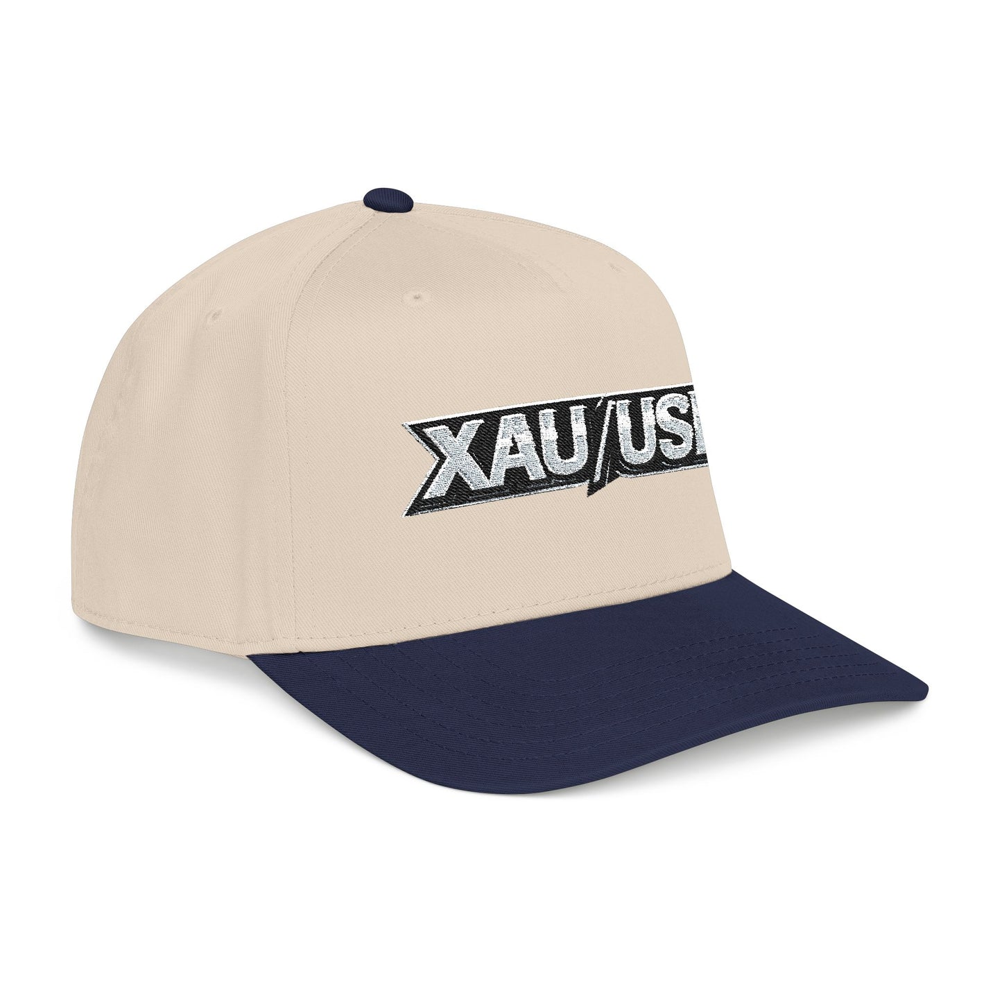 XAU/USD Embroidered Baseball Cap — Gold Trader Currency Logo Hat