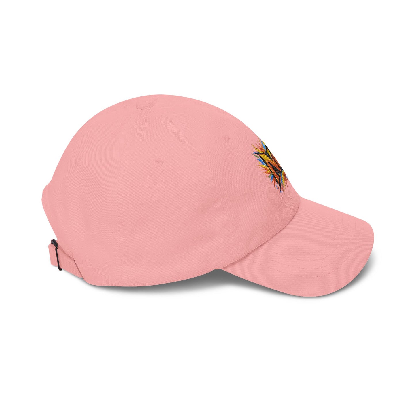 Dad Cap — Colorful 'NQ' Graffiti Embroidered Baseball Hat
