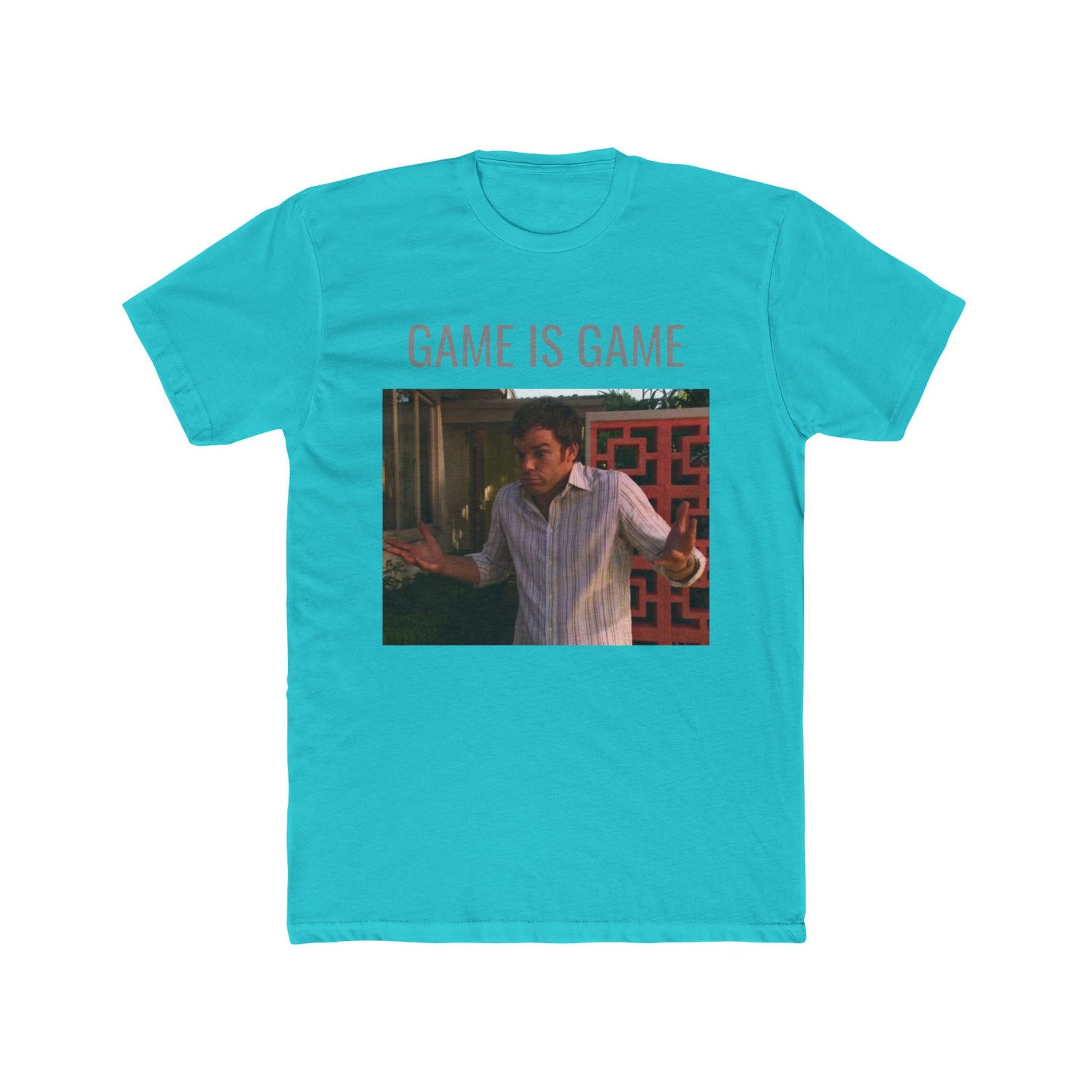 Game is Game Unisex Cotton Crew Tee, Fun Tee, Gift for Gamers, Casual Wear, Funny Tee, Game Night Outfit