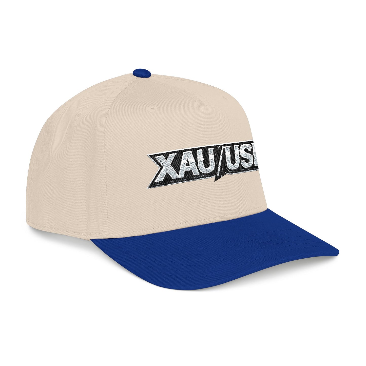 XAU/USD Embroidered Baseball Cap — Gold Trader Currency Logo Hat