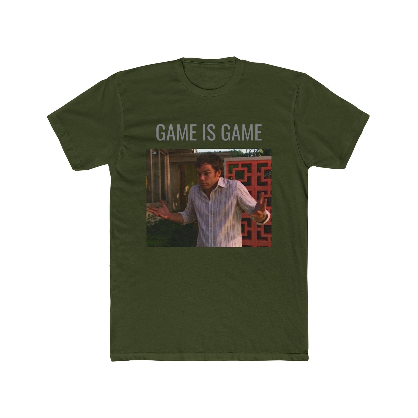 Game is Game Unisex Cotton Crew Tee, Fun Tee, Gift for Gamers, Casual Wear, Funny Tee, Game Night Outfit